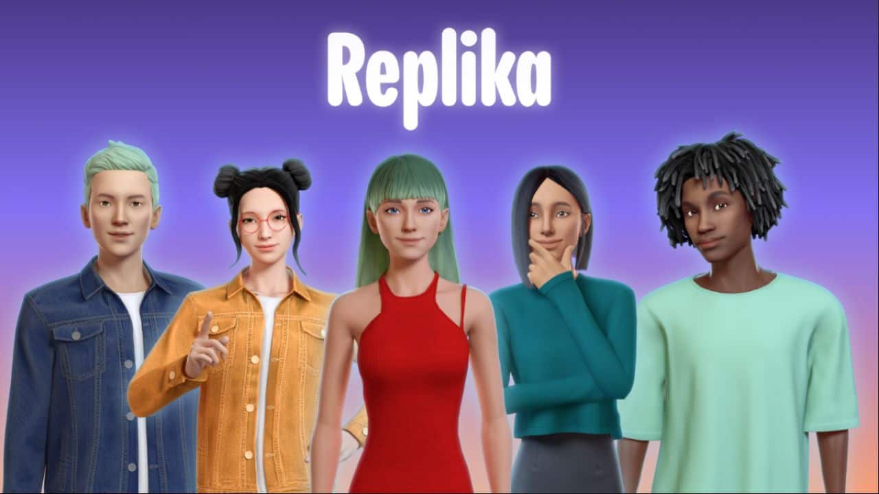 Replika AI logo